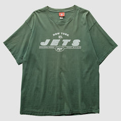 New York Jets NFL 2000s T-Shirt Green Vintage - Fanatics