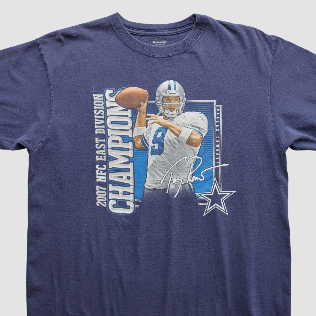 Dallas Cowboys 2007 T-Shirt Navy Vintage - Fanatics