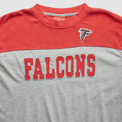 Atlanta Falcons NFL 2000s Long Sleeve T-Shirt Gray Vintage - Fanatics