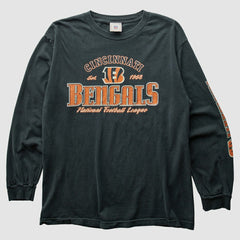 Cincinnati Bengals NFL 2000s T-Shirt Black Vintage - Fanatics