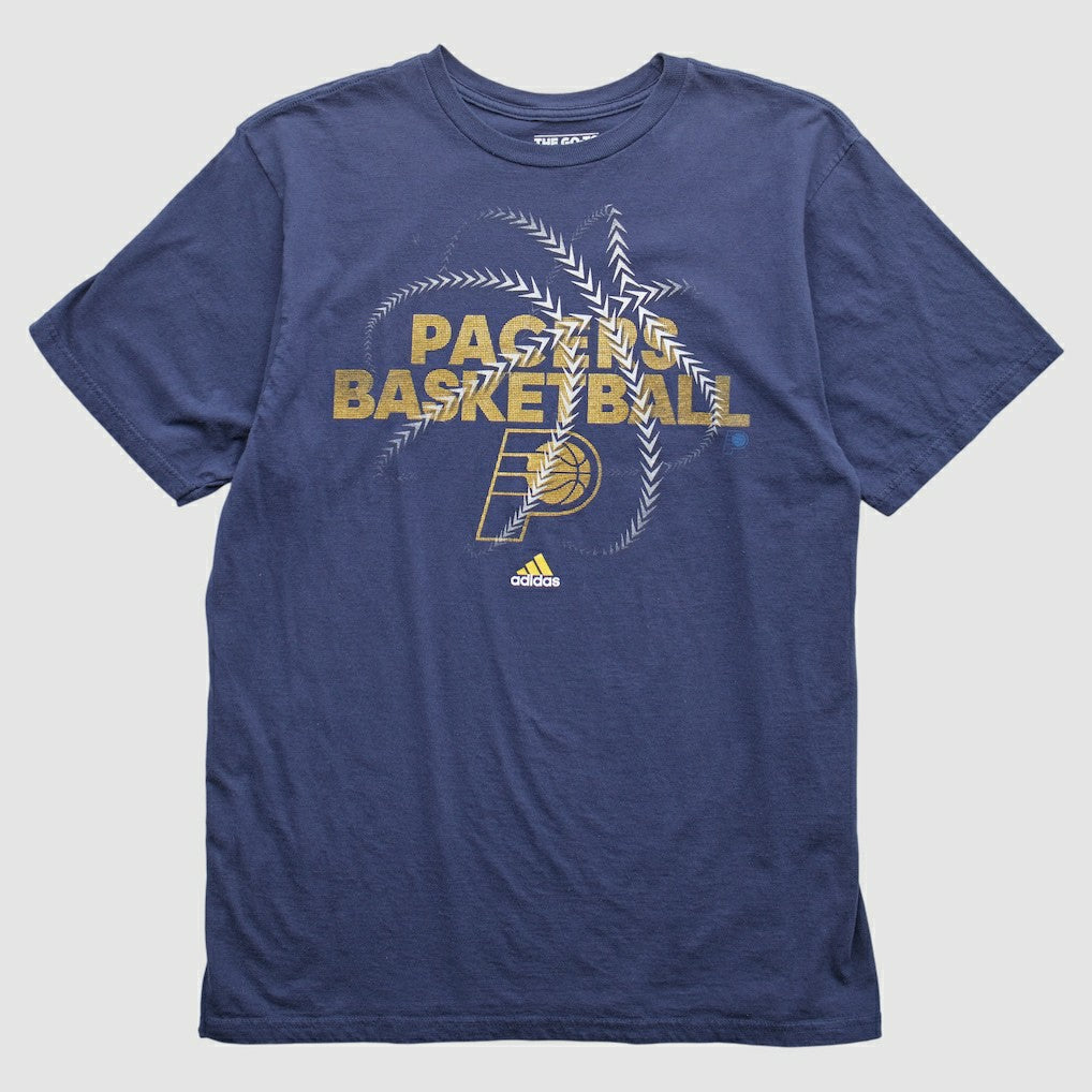 Adidas - Indiana Pacers 2010s T-Shirt - Navy Vintage