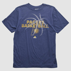 Adidas - Indiana Pacers 2010s T-Shirt - Navy Vintage