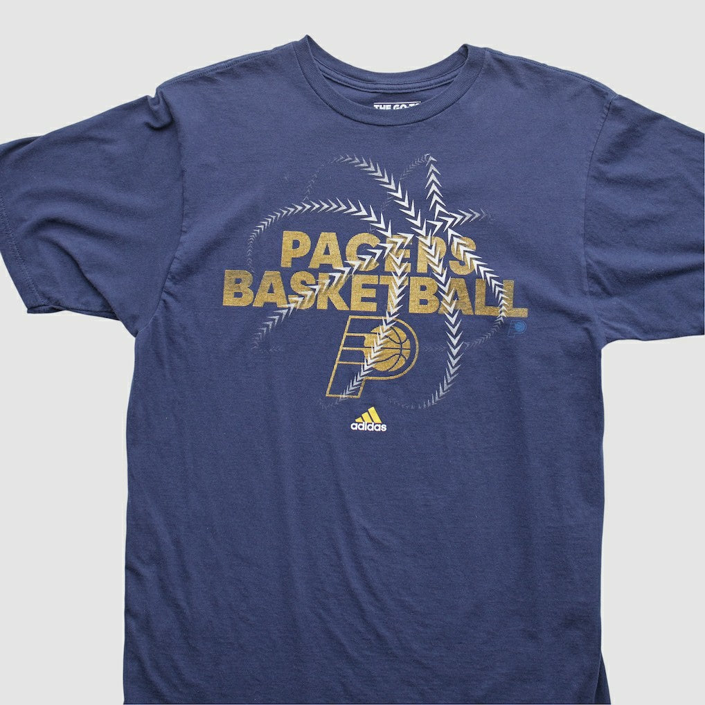 Adidas - Indiana Pacers 2010s T-Shirt - Navy Vintage