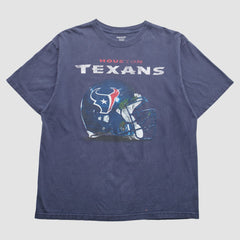 Houston Texans Reebok 2000s T-Shirt Navy Vintage - Fanatics