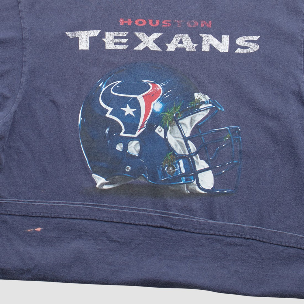 Houston Texans Reebok 2000s T-Shirt Navy Vintage - Fanatics
