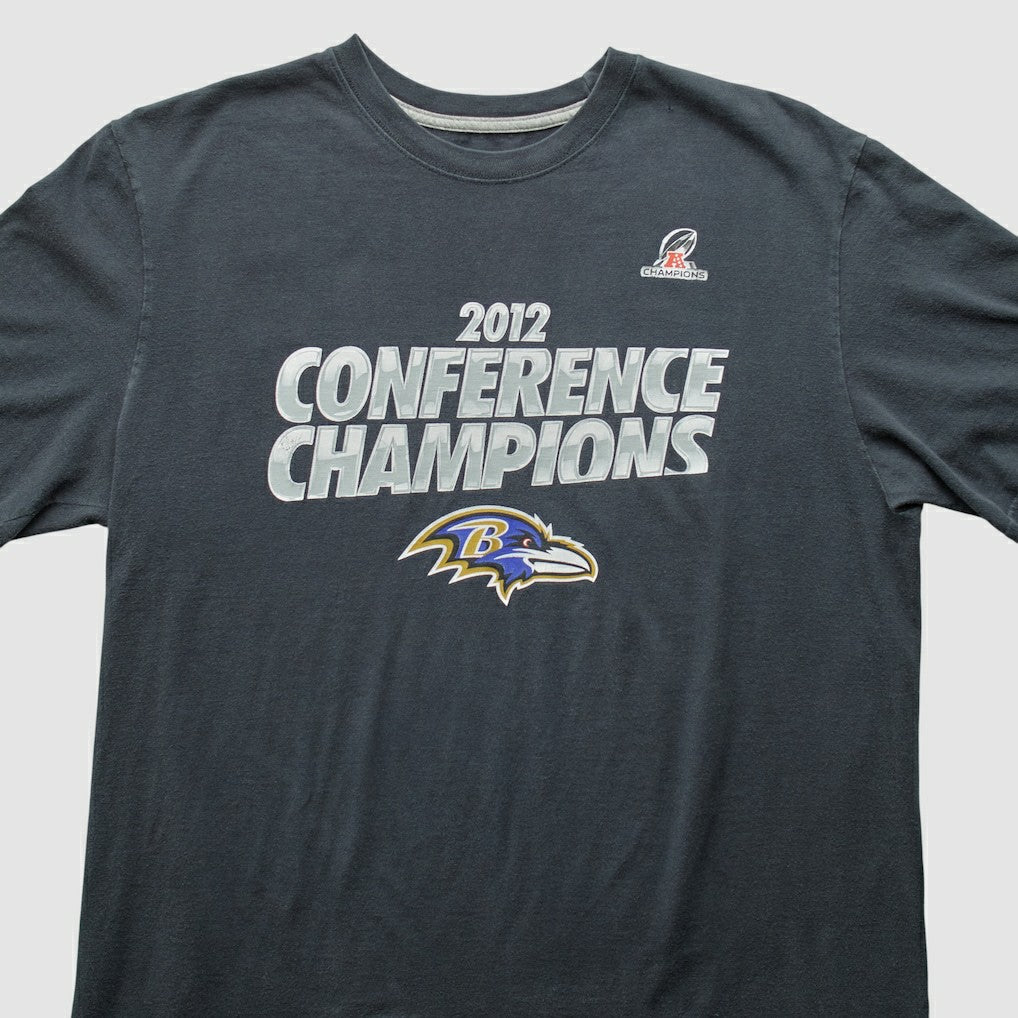 Baltimore Ravens 2012 T-Shirt Navy Vintage - Fanatics