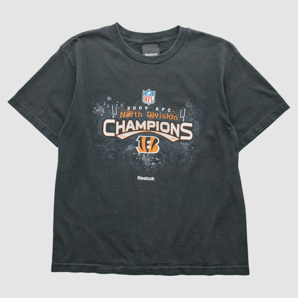 Cincinnati Bengals Reebok 2009 T-Shirt Black Vintage - Fanatics