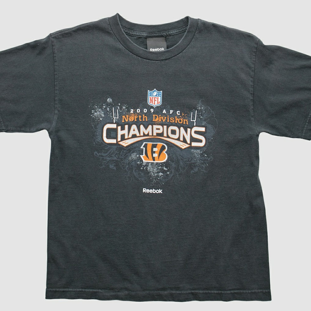 Cincinnati Bengals Reebok 2009 T-Shirt Black Vintage - Fanatics