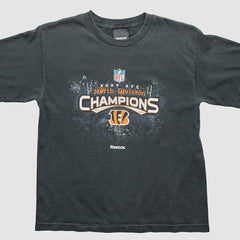 Cincinnati Bengals Reebok 2009 T-Shirt Black Vintage - Fanatics