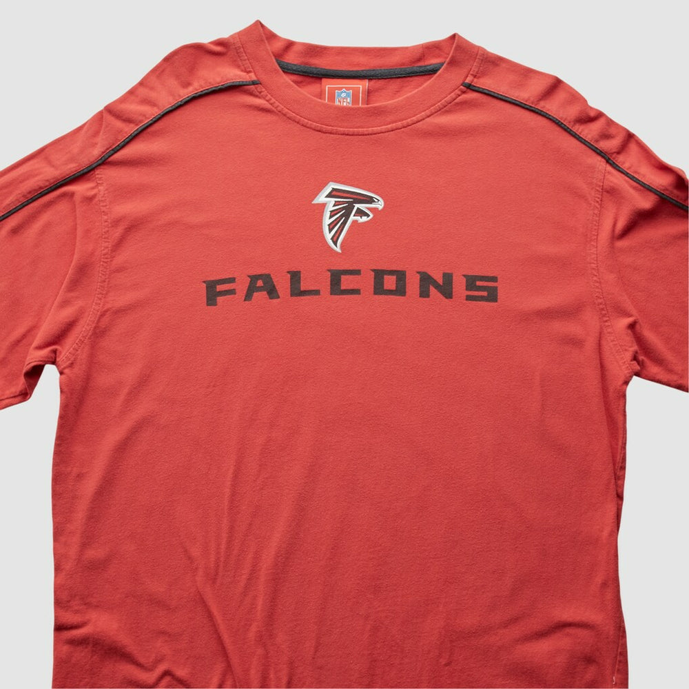 Atlanta Falcons NFL 2000s T-Shirt Red Vintage - Fanatics