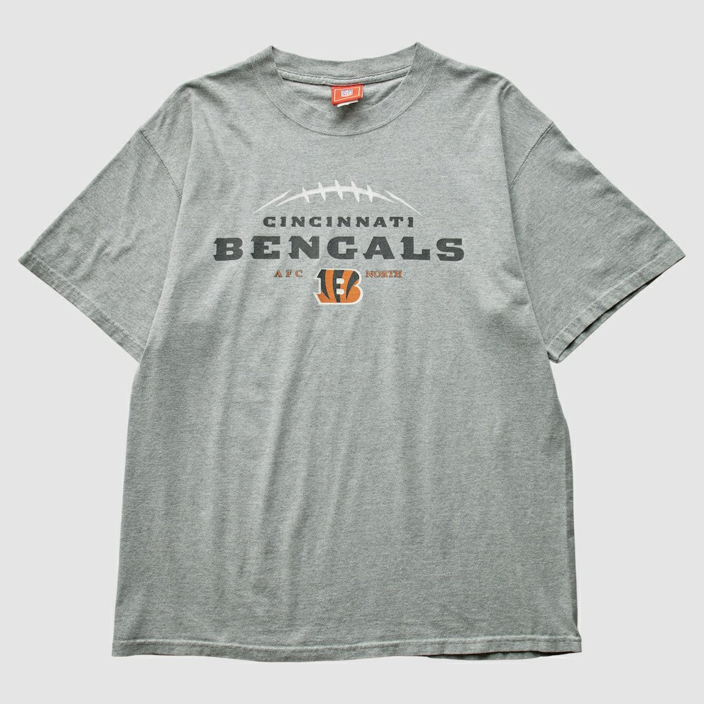 Cincinnati Bengals NFL 2000s T-Shirt Gray Vintage - Fanatics