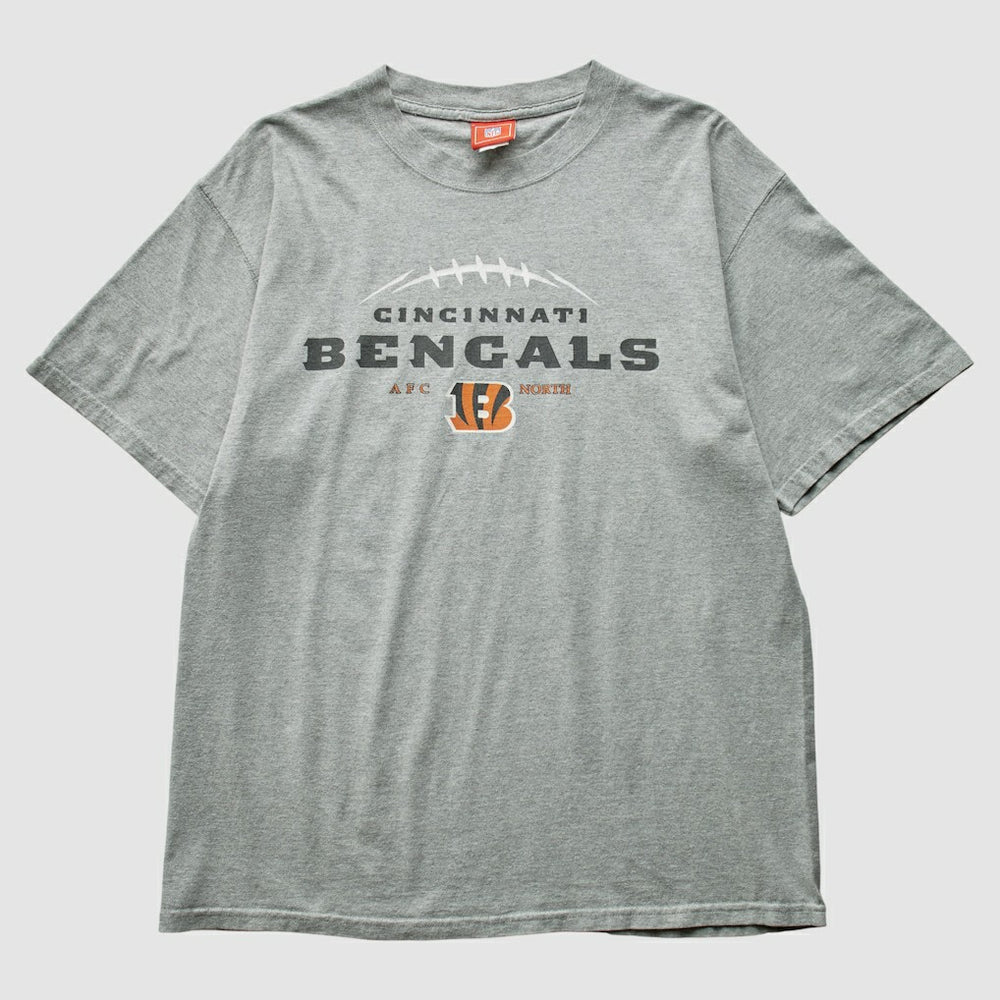 Cincinnati Bengals NFL 2000s T-Shirt Gray Vintage - Fanatics