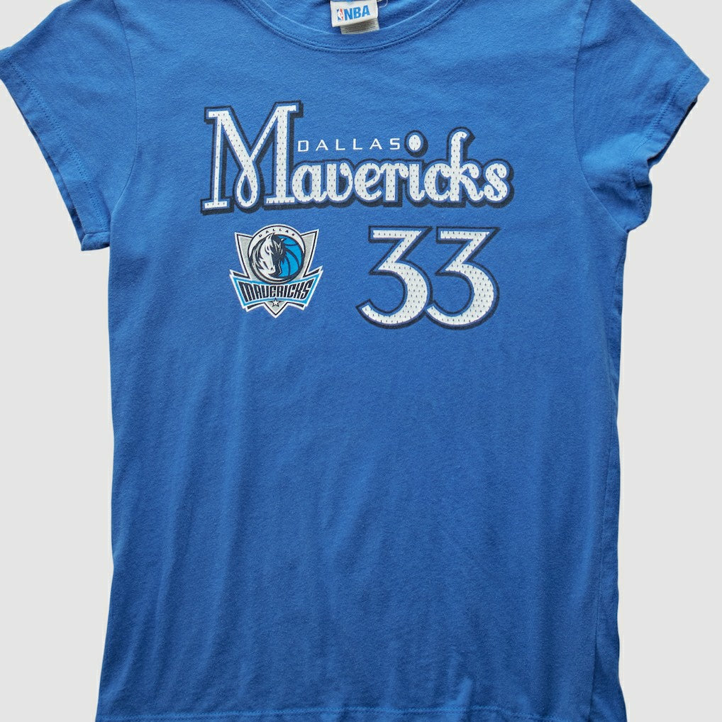 Vintage - Dallas Mavericks 2003 T-Shirt - Blue Vintage