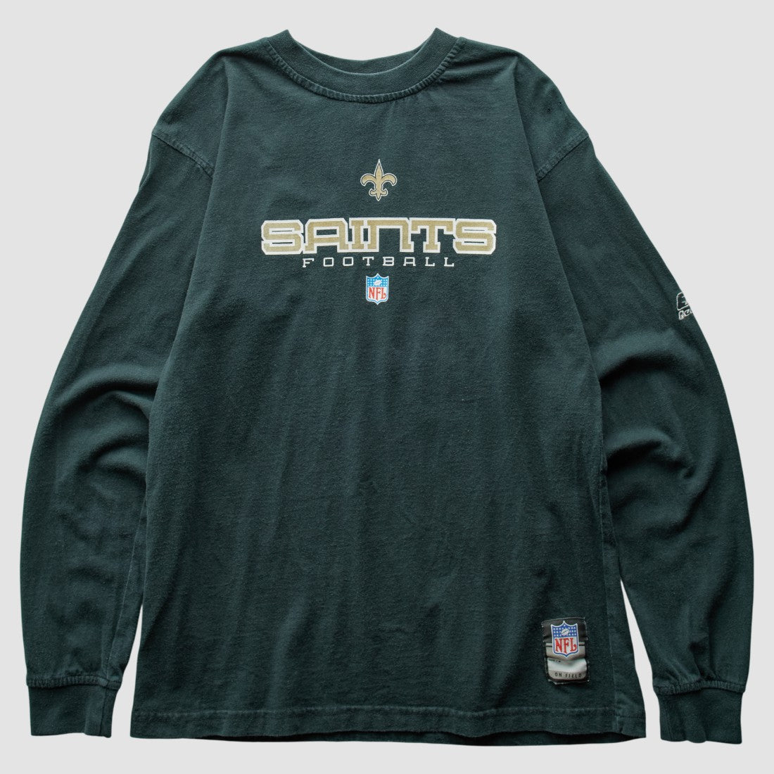 New Orleans Saints Reebok 2000s Sweatshirt Black Vintage - Fanatics