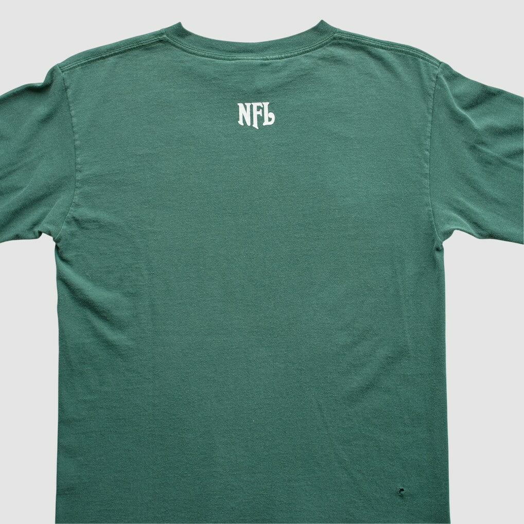New York Jets NFL 2000s Long Sleeve T-Shirt Green Vintage - Fanatics