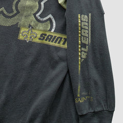 New Orleans Saints NFL 2010s T-Shirt Black Vintage - Fanatics