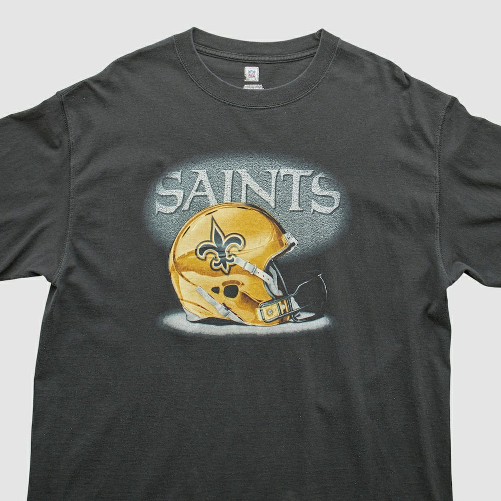 New Orleans Saints 2010s T-Shirt Black Vintage - Fanatics