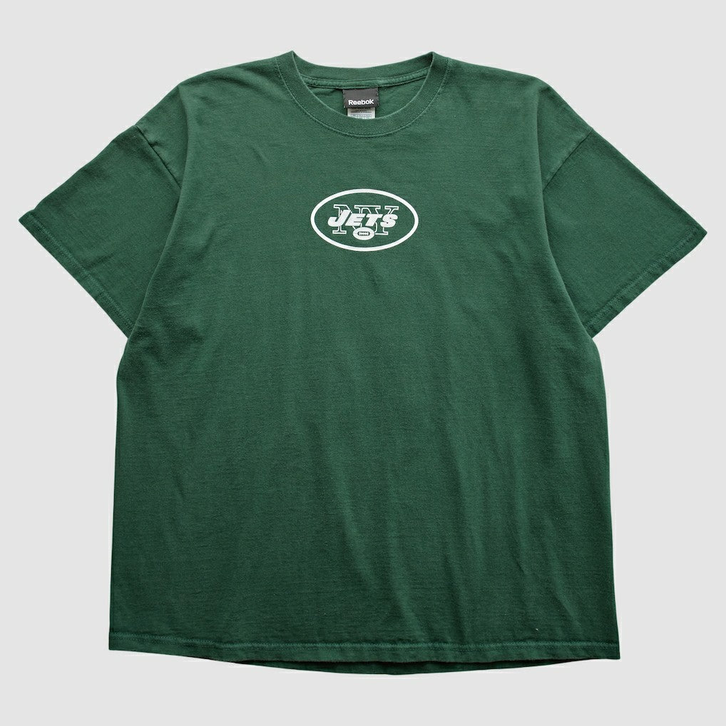 New York Jets Reebok 2009 T-Shirt Green Vintage - Fanatics