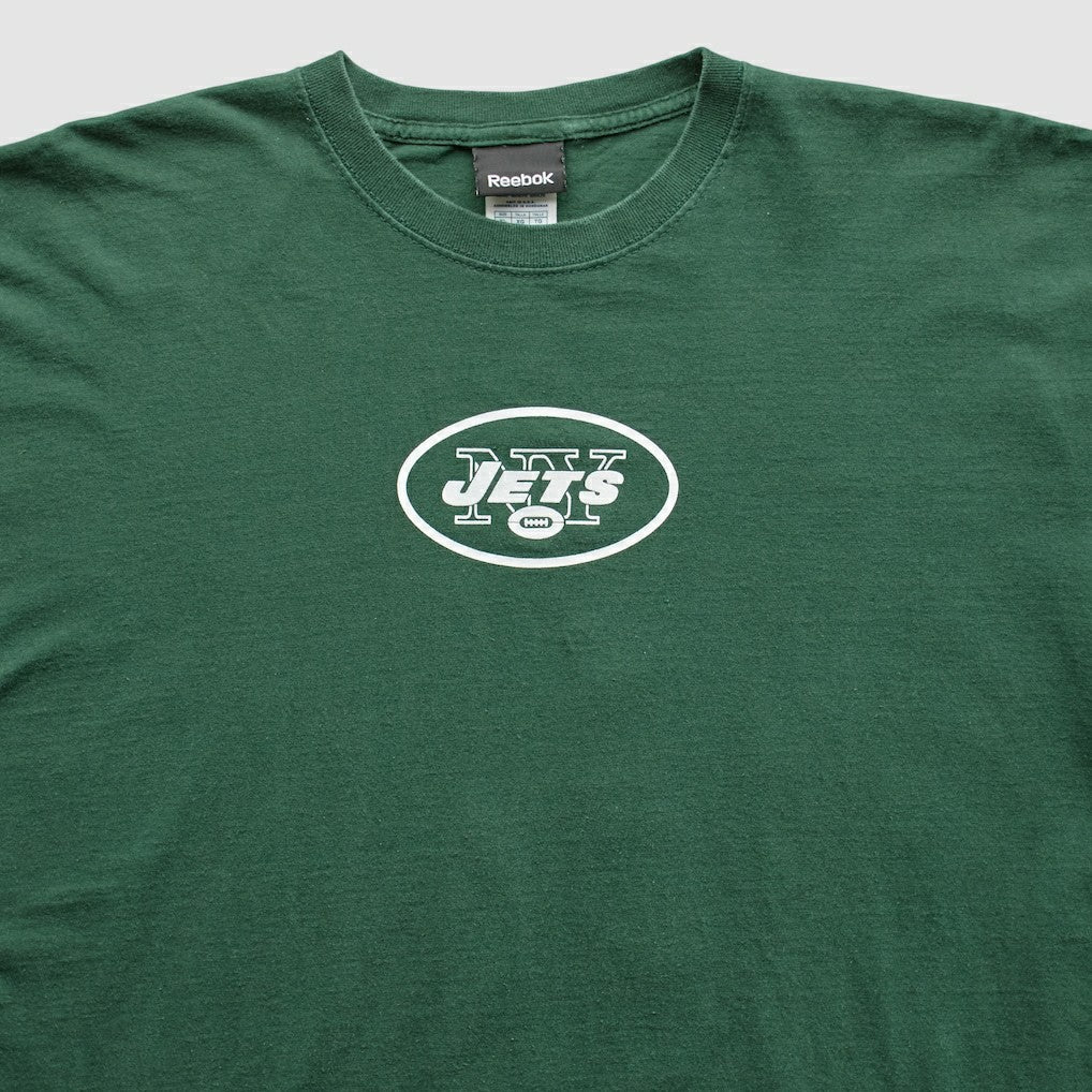 New York Jets Reebok 2009 T-Shirt Green Vintage - Fanatics