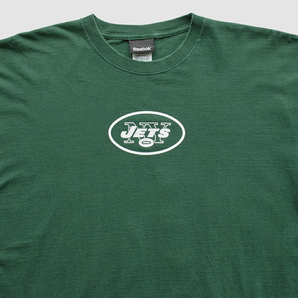 New York Jets Reebok 2009 T-Shirt Green Vintage - Fanatics