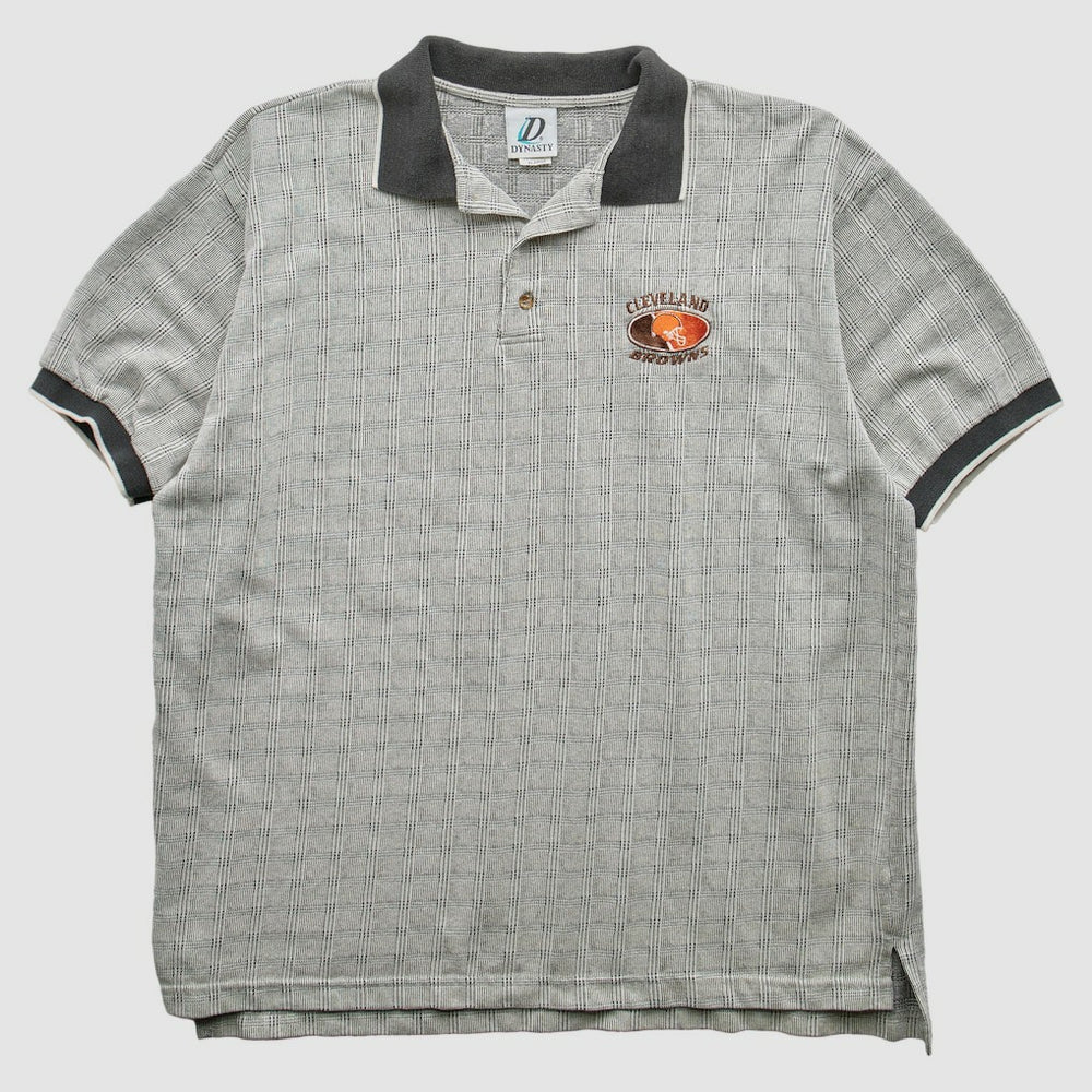 Cleveland Browns Dynasty 2000s Polo Gray Vintage - Fanatics