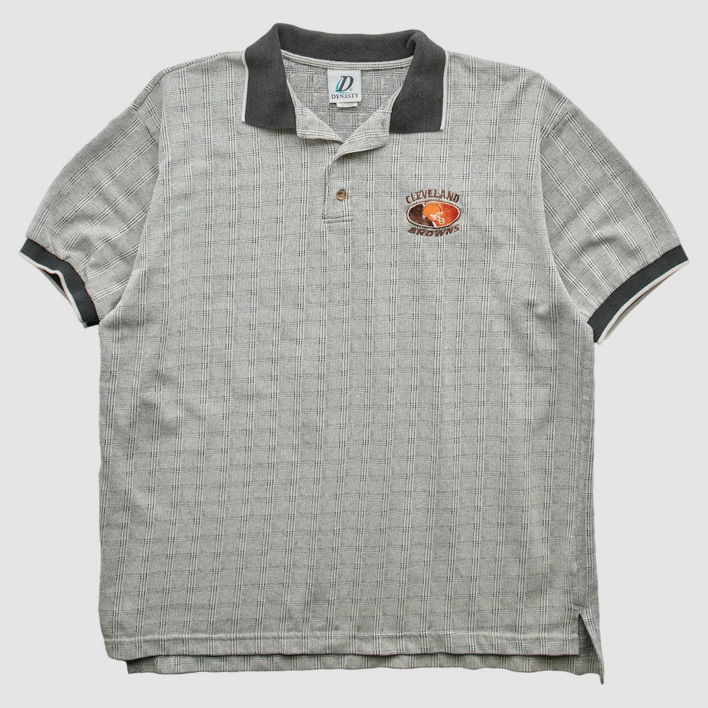 Cleveland Browns Dynasty 2000s Polo Gray Vintage - Fanatics
