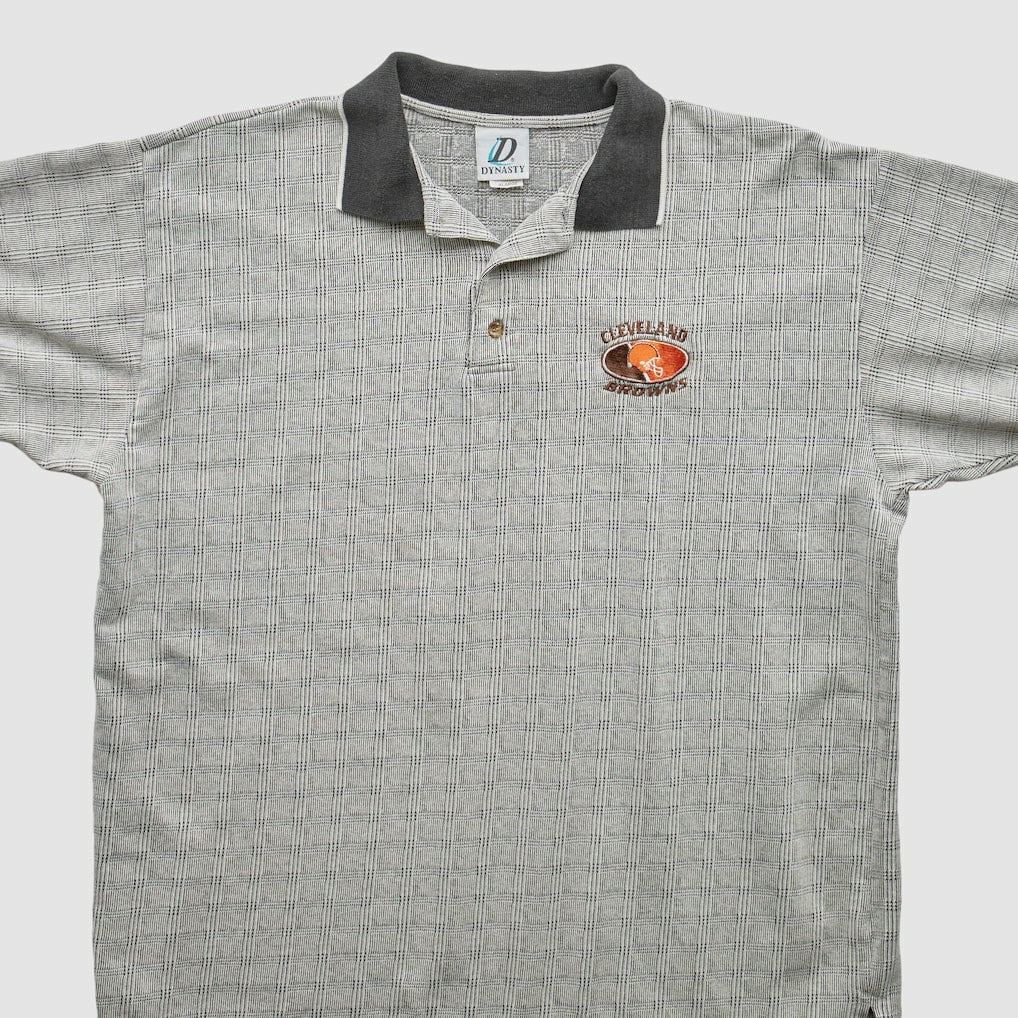 Cleveland Browns Dynasty 2000s Polo Gray Vintage - Fanatics