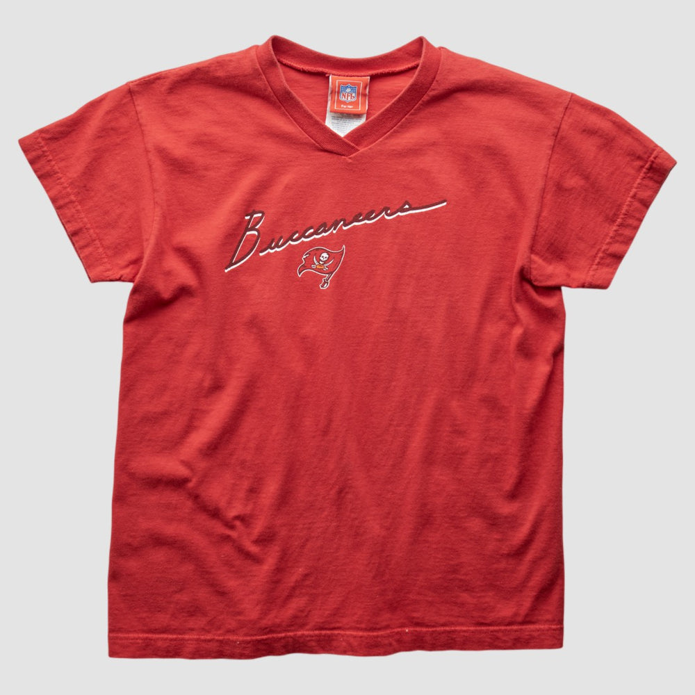 Tampa Bay Buccaneers NFL 2000s T-Shirt Red Vintage - Fanatics