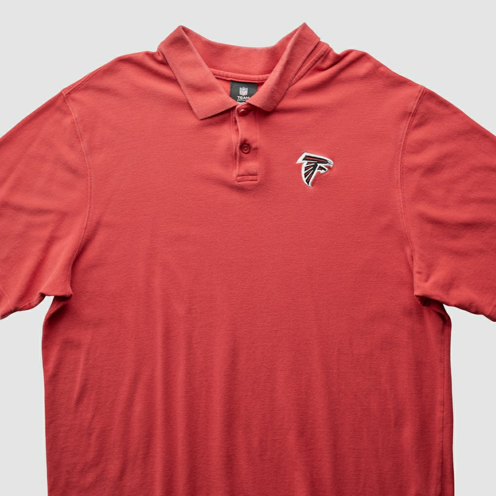 Atlanta Falcons Reebok 2010s Polo Red Vintage - Fanatics