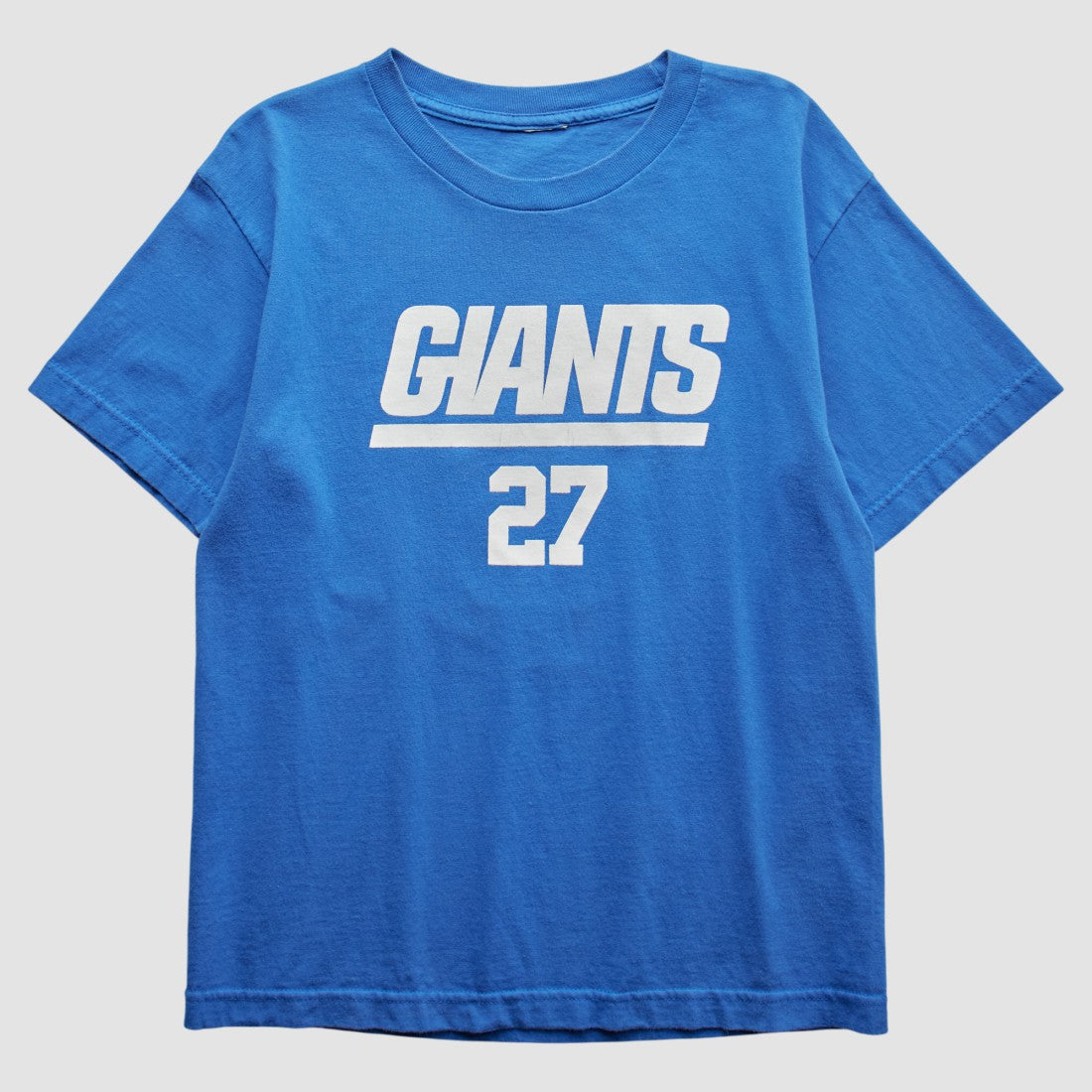New York Giants 2000s T-Shirt Blue Vintage - Fanatics