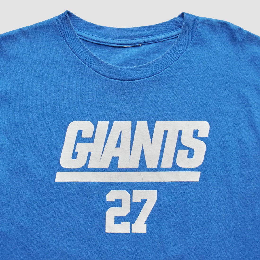 New York Giants 2000s T-Shirt Blue Vintage - Fanatics
