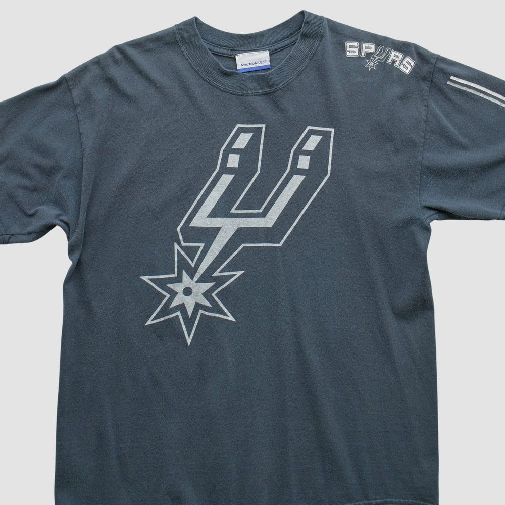 Vintage - San Antonio Spurs Reebok 2000s T-Shirt - Blue Vintage