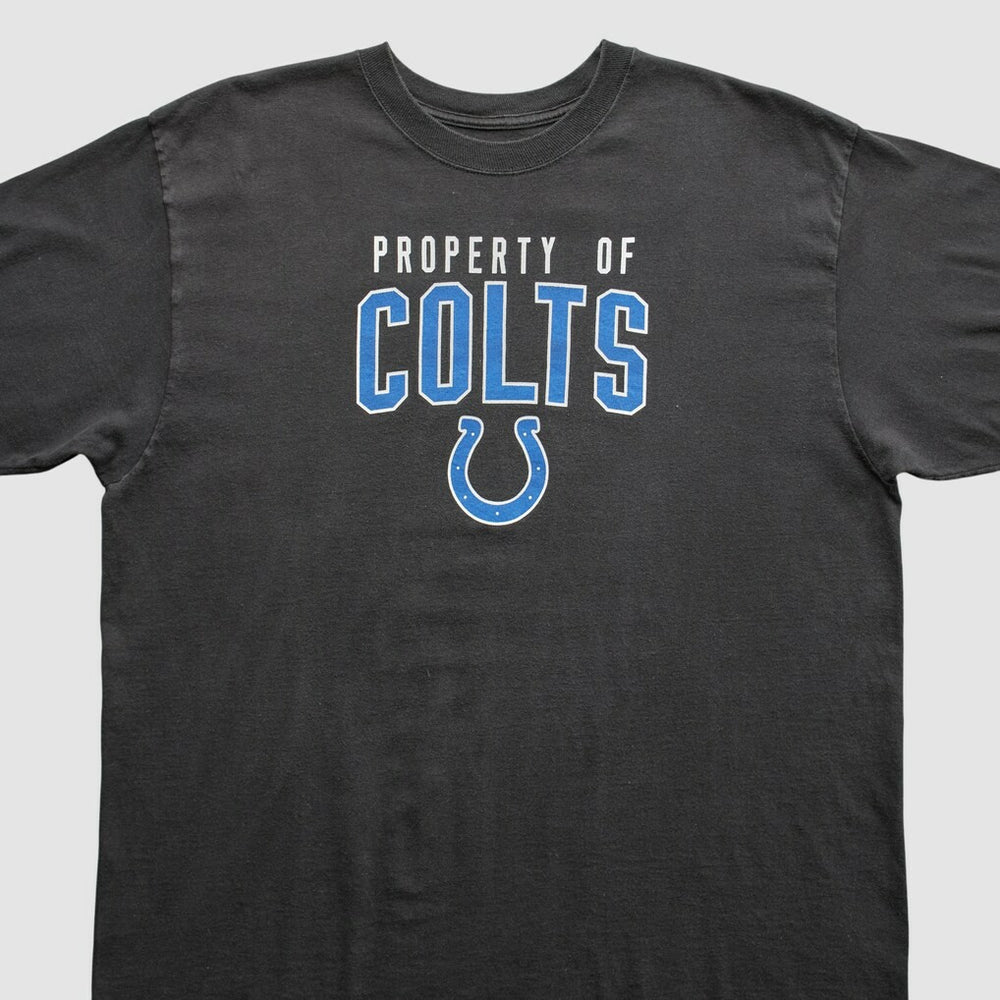 Indianapolis Colts Reebok 2000s T-Shirt Black Vintage - Fanatics