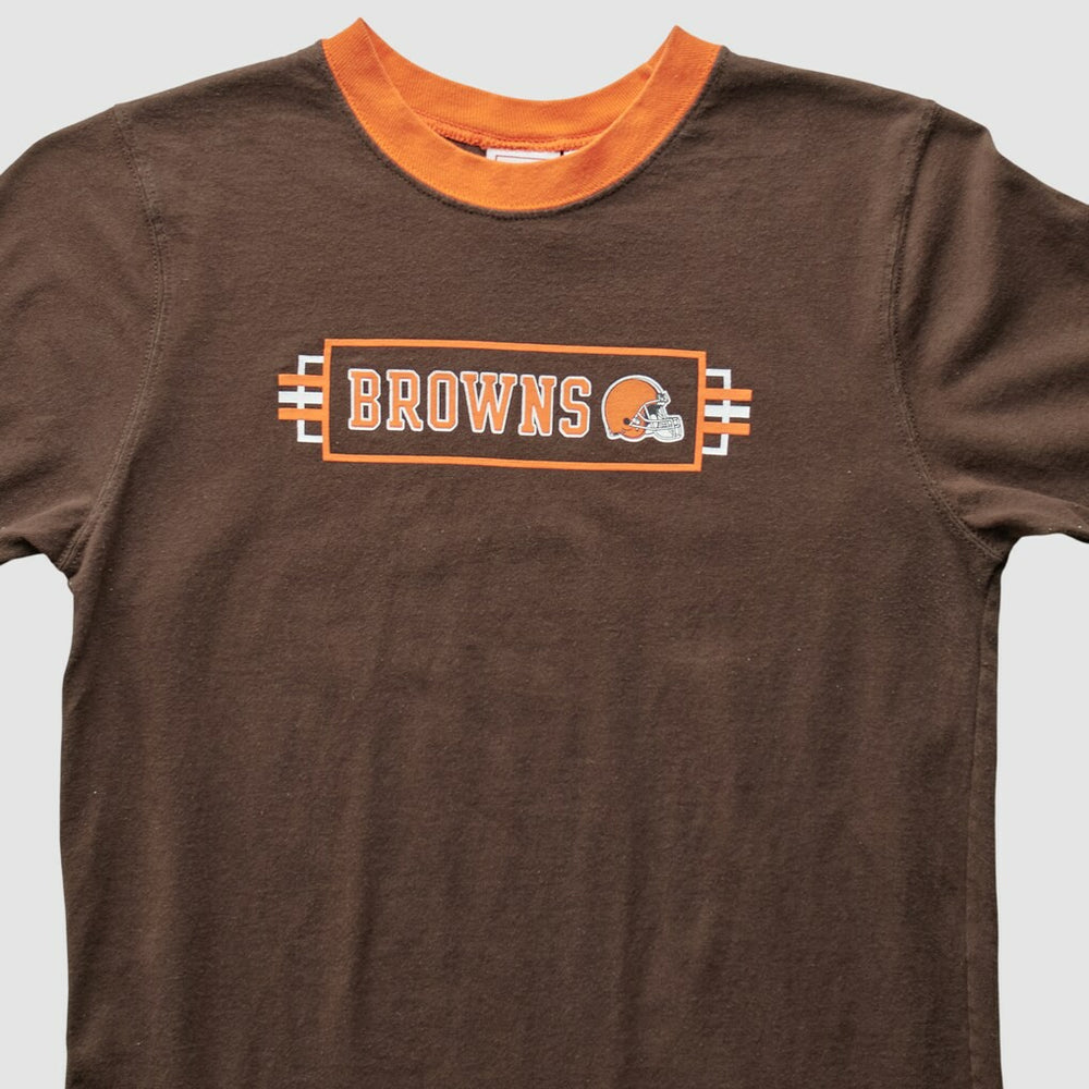 Cleveland Browns 2000s T-Shirt Brown Vintage - Fanatics