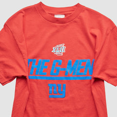 New York Giants NFL 2000s T-Shirt Red Vintage - Fanatics