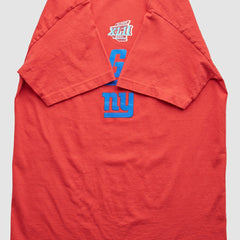 New York Giants NFL 2000s T-Shirt Red Vintage - Fanatics