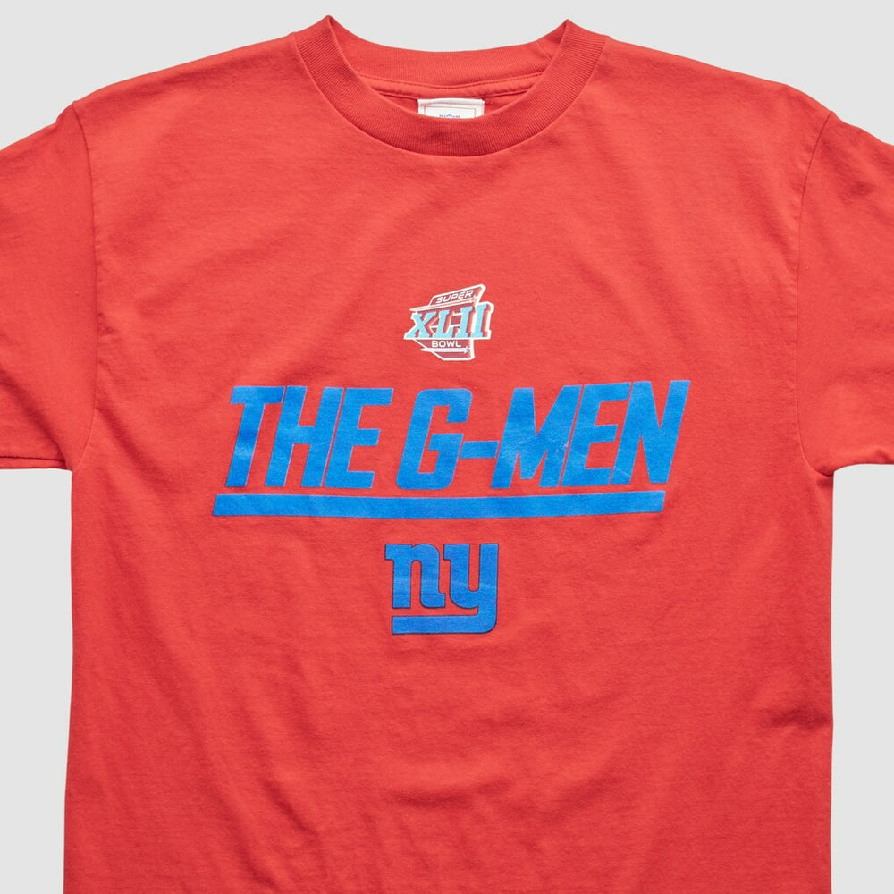 New York Giants NFL 2000s T-Shirt Red Vintage - Fanatics