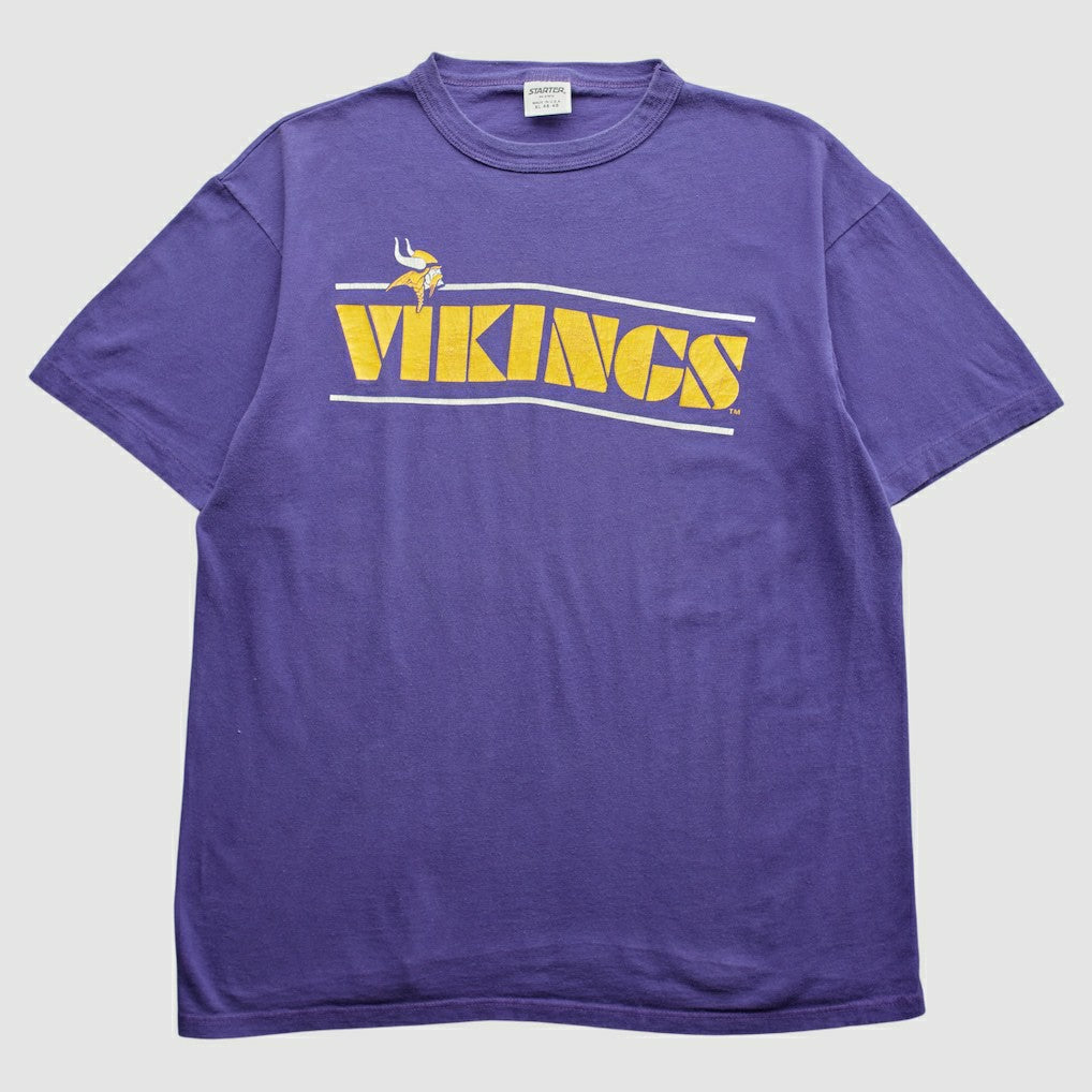 Minnesota Vikings Starter 90s T-Shirt Purple Vintage - Fanatics