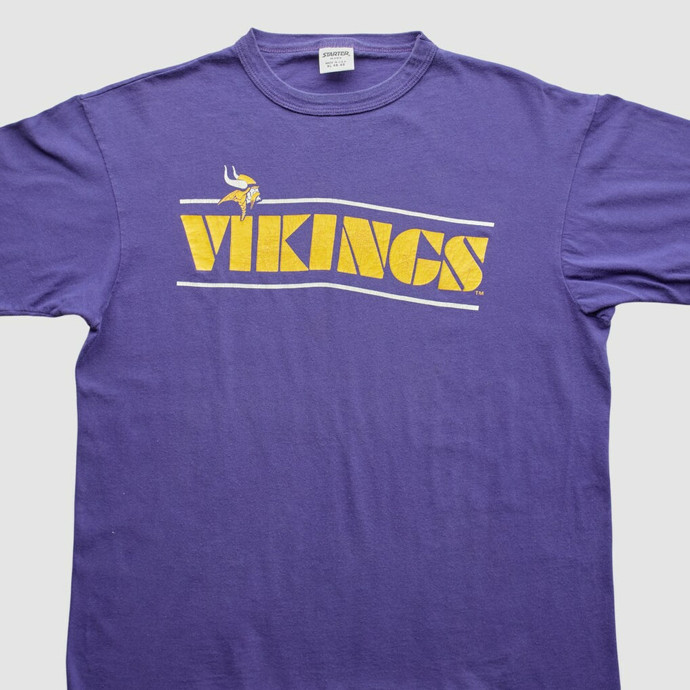 Minnesota Vikings Starter 90s T-Shirt Purple Vintage - Fanatics