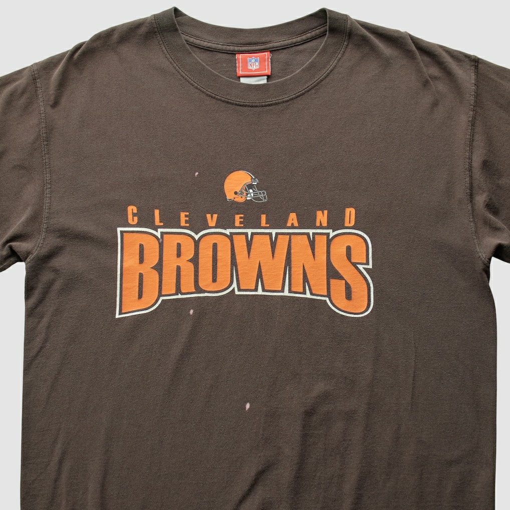 Cleveland Browns NFL 2000s T-Shirt Brown Vintage - Fanatics