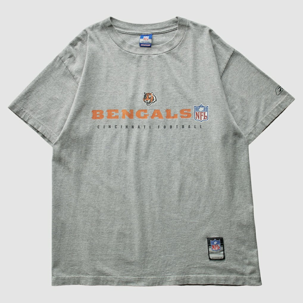 Cincinnati Bengals Reebok 2000s T-Shirt Gray Vintage - Fanatics