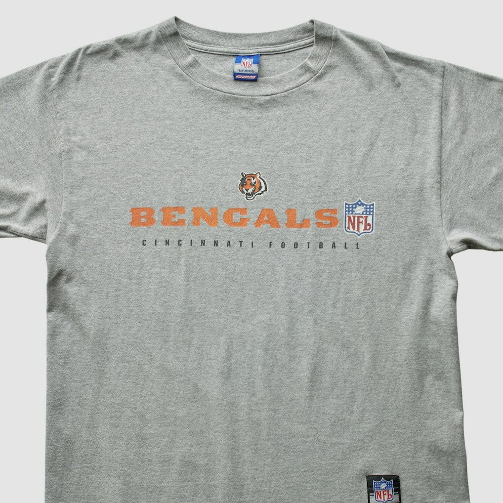 Cincinnati Bengals Reebok 2000s T-Shirt Gray Vintage - Fanatics