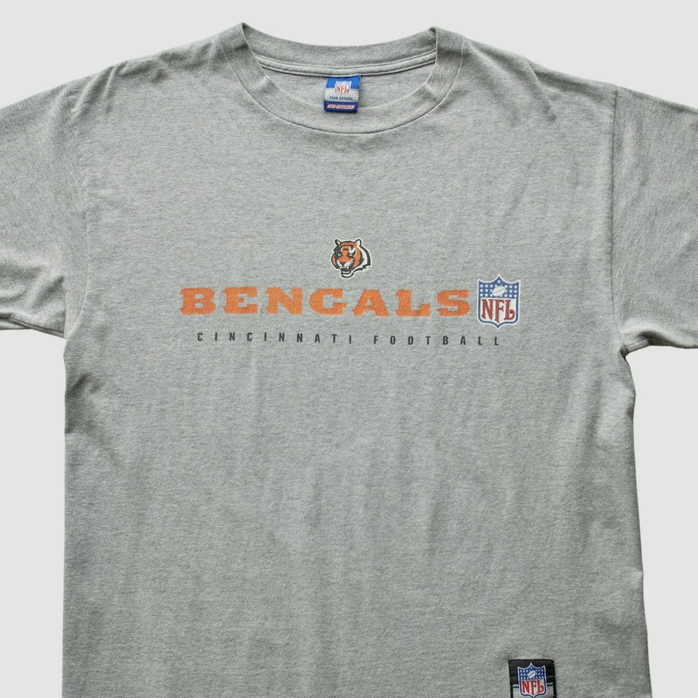 Cincinnati Bengals Reebok 2000s T-Shirt Gray Vintage - Fanatics