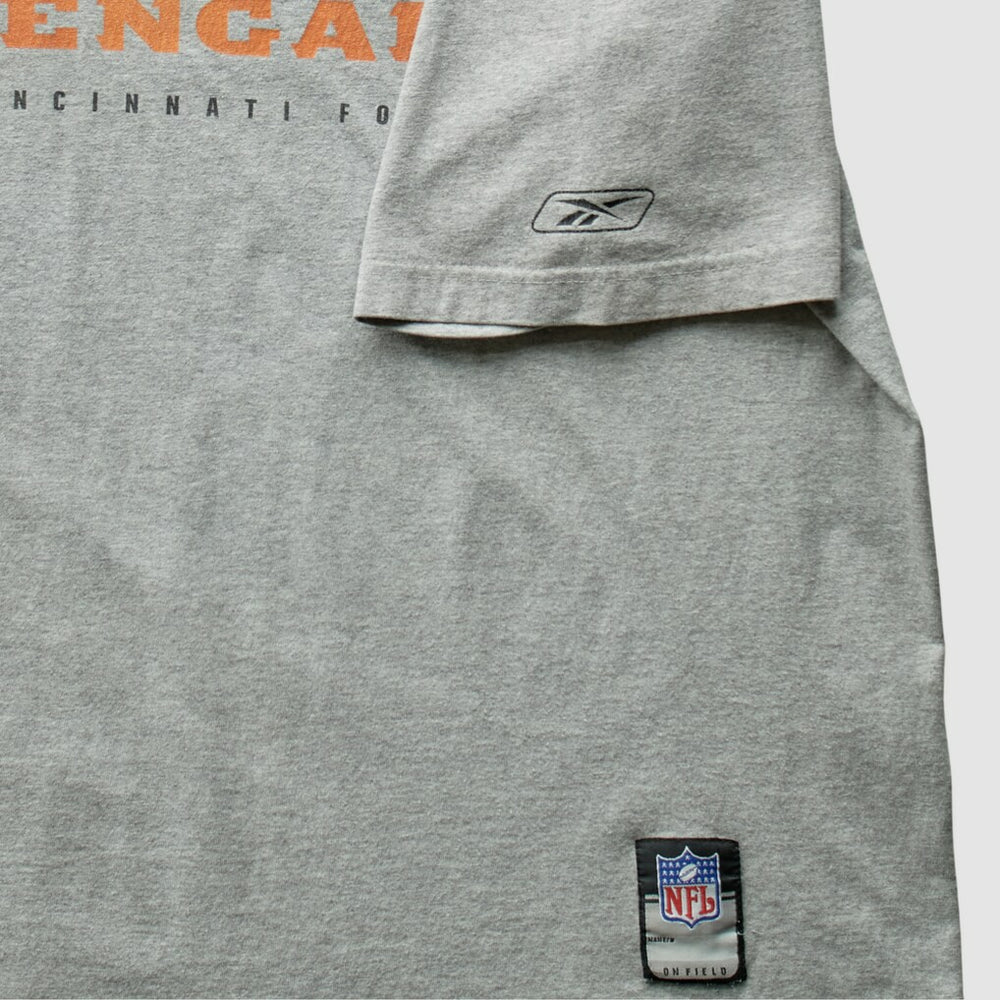 Cincinnati Bengals Reebok 2000s T-Shirt Gray Vintage - Fanatics