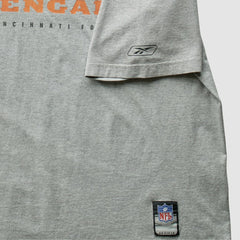 Cincinnati Bengals Reebok 2000s T-Shirt Gray Vintage - Fanatics