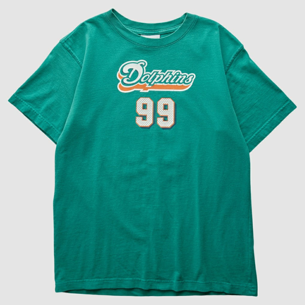 Miami Dolphins 2000s T-Shirt Green Vintage - Fanatics