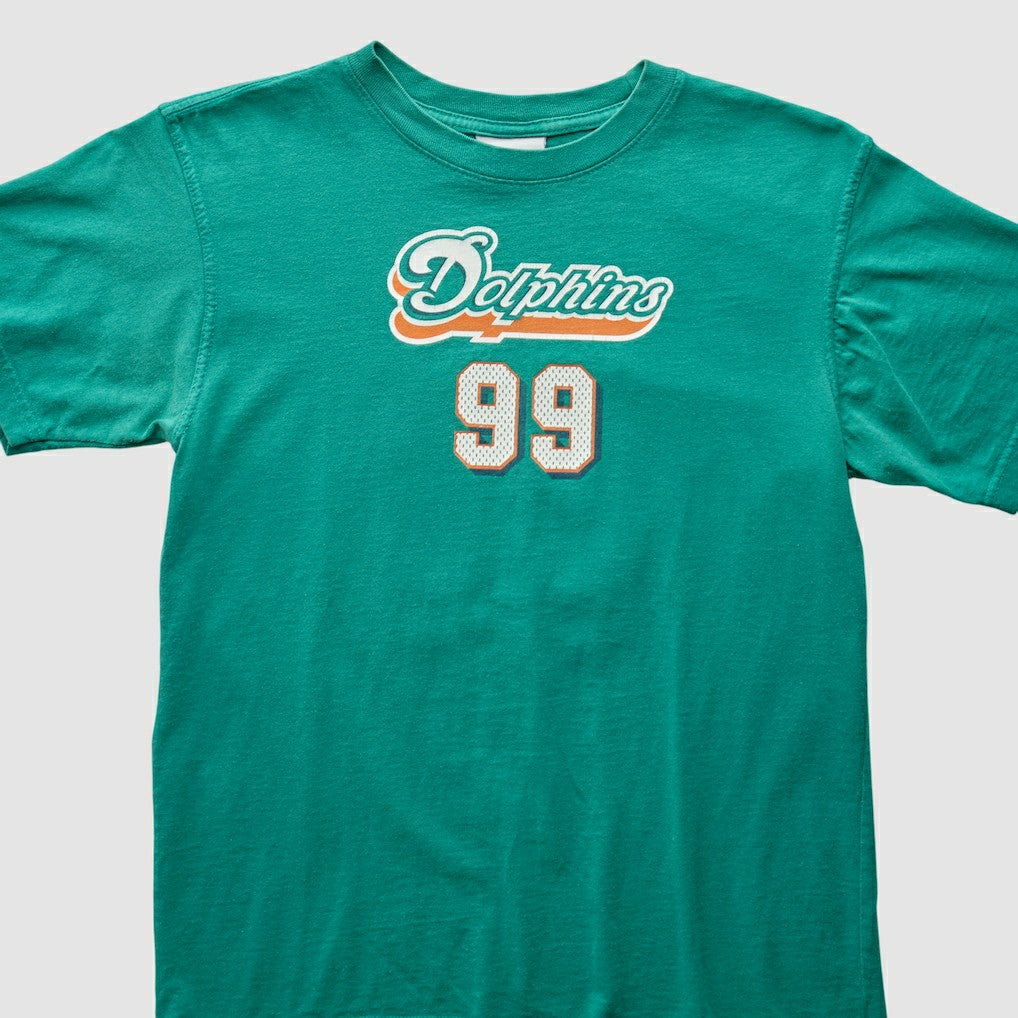 Miami Dolphins 2000s T-Shirt Green Vintage - Fanatics
