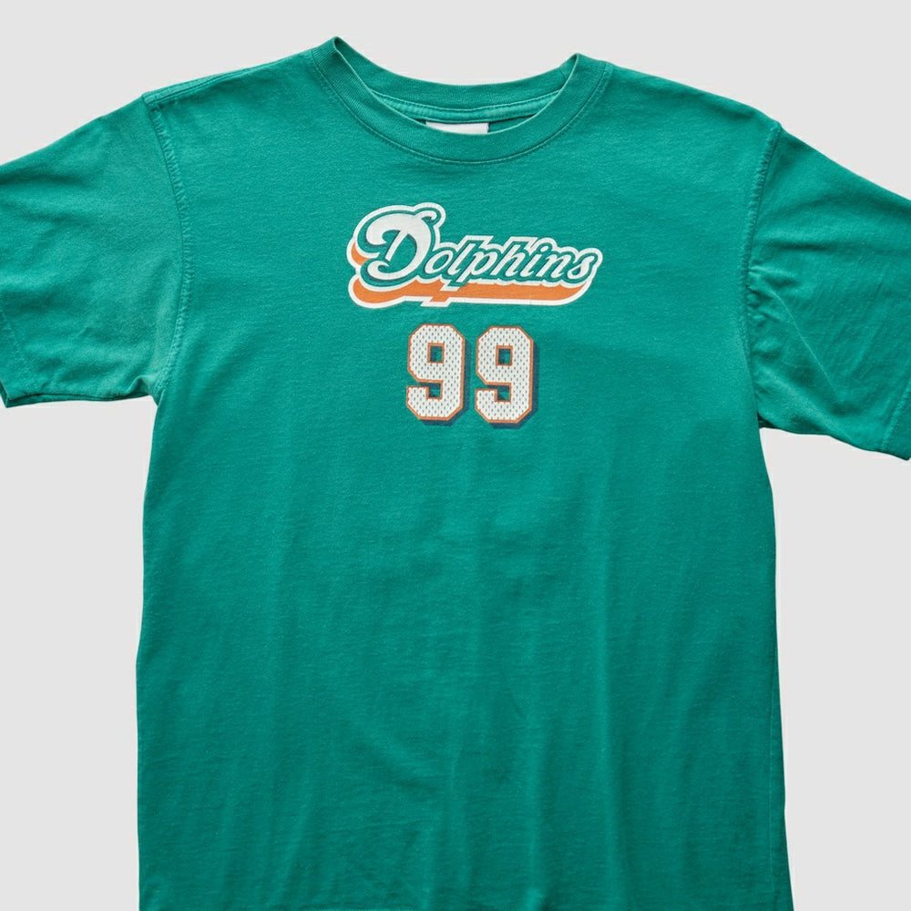 Miami Dolphins 2000s T-Shirt Green Vintage - Fanatics