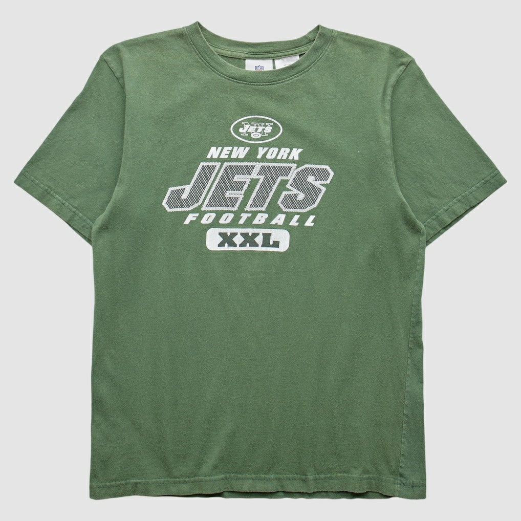 New York Jets NFL 2000s T-Shirt Green Vintage - Fanatics