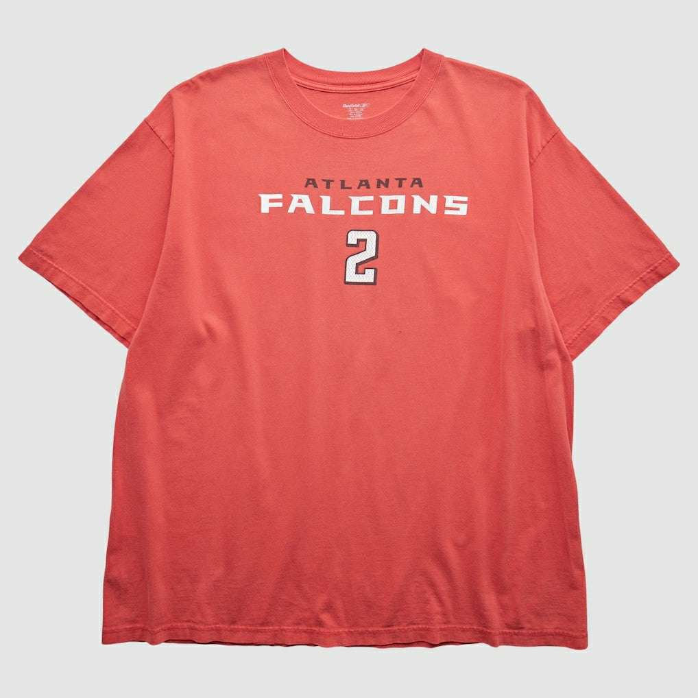 Atlanta Falcons Reebok 2010 T-Shirt Red Vintage - Fanatics